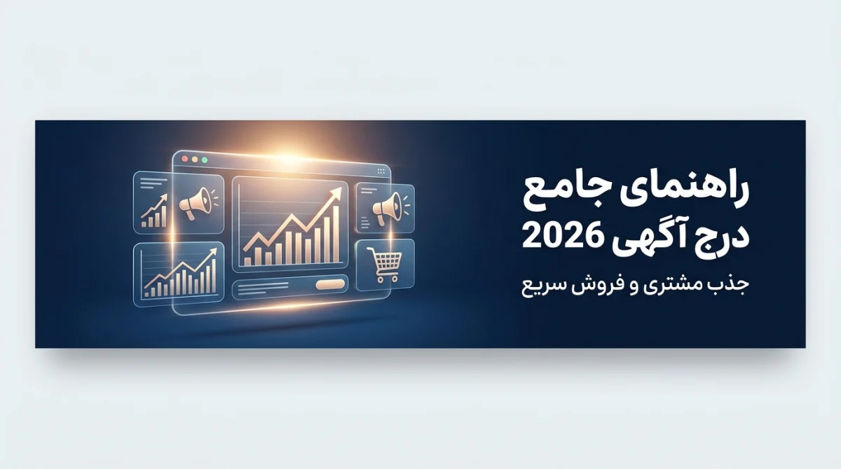 راهنمای جامع درج آگهی اینترنتی 2026 | جذب مشتری و فروش سریع