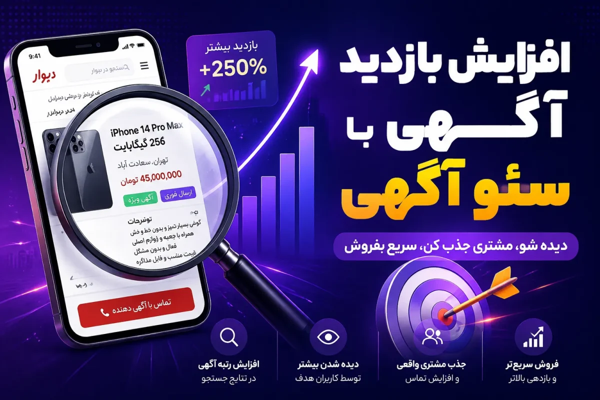 آگهی اینترنتی و بازاریابی؛ راهنمای کامل فروش سریع و جذب مشتری