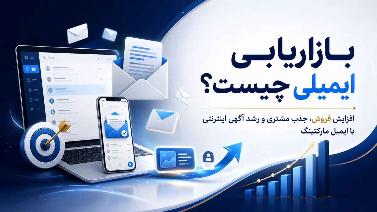 بازاریابی ایمیلی چیست؟ راهنمای جامع و بهروز برای افزایش فروش در آگهی اینترنتی