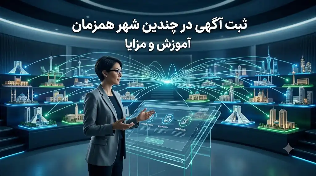 ثبت آگهی در چندین شهر همزمان؛ آموزش کامل، مزایا و بهترین روش‌های افزایش بازدهی