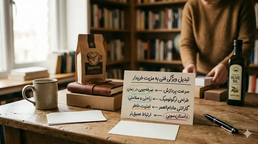 افزایش فروش با توضیحات حرفه‌ای