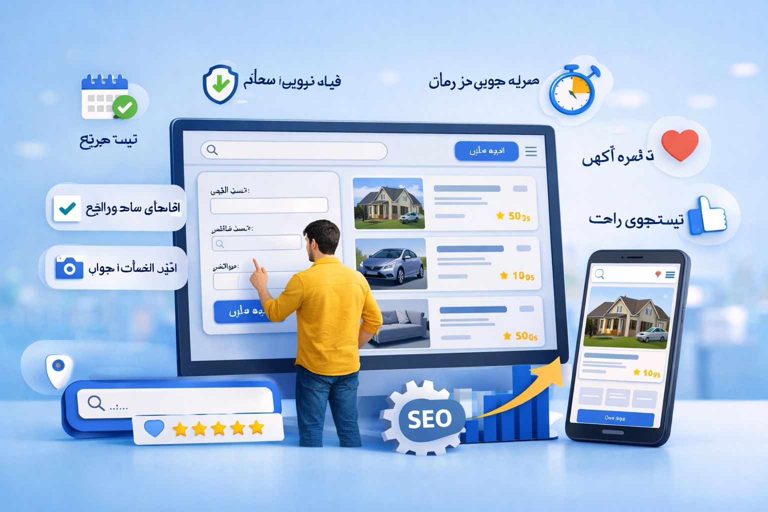 نقش تجربه کاربری (UX) در رتبه‌بندی سایت‌های درج آگهی