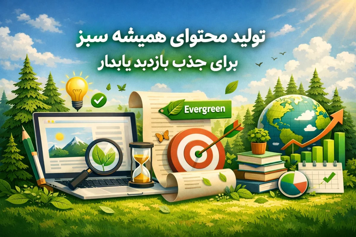 تولید محتوای همیشه‌ سبز 