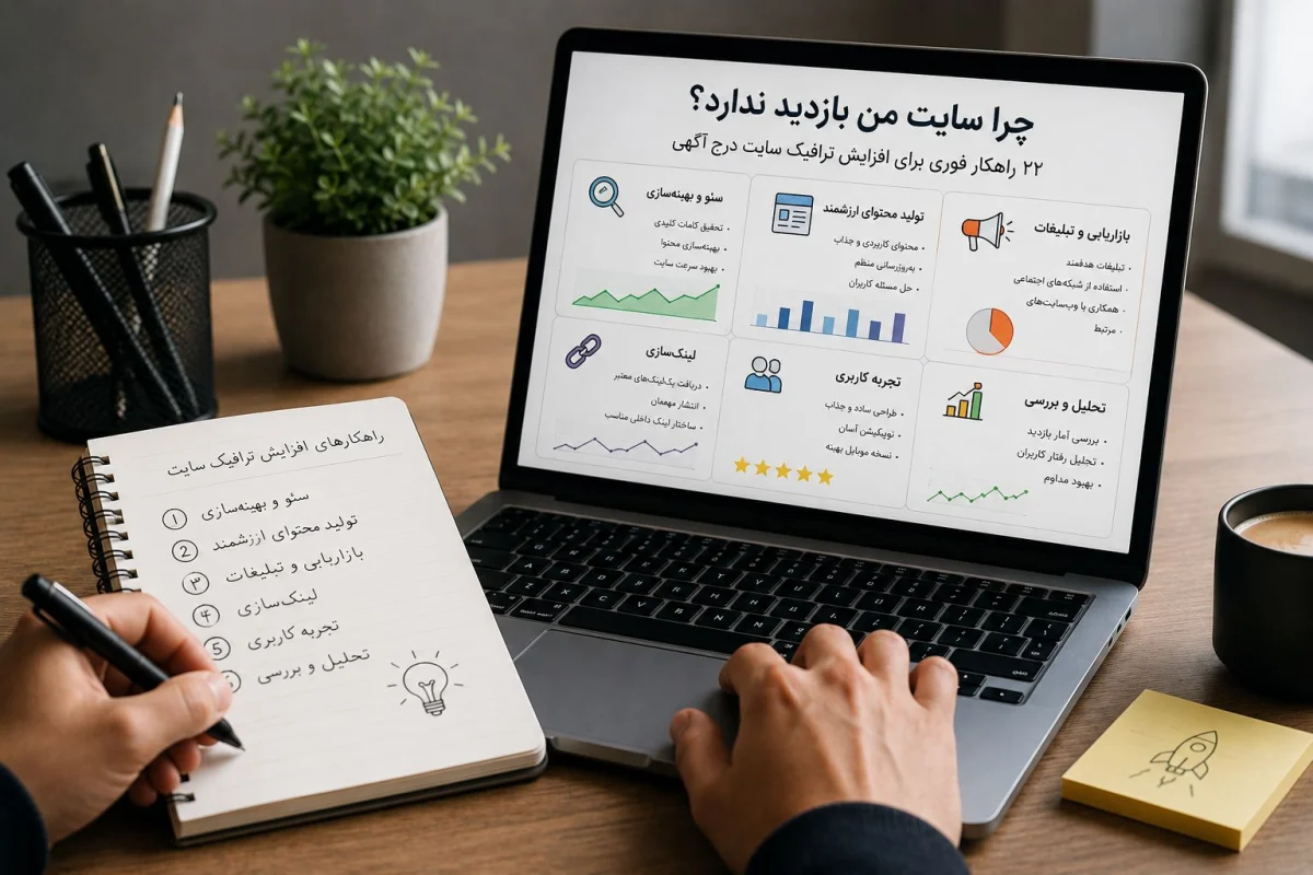 افزایش ترافیک سایت