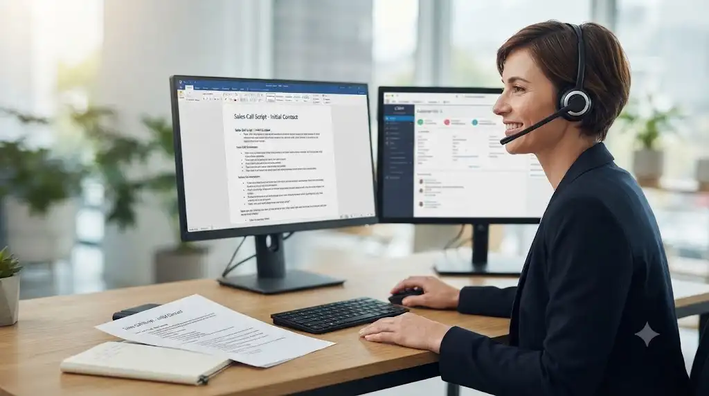 اسکریپت آماده تماس تلفنی برای تبدیل مشتریان آگهی به خریدار واقعی