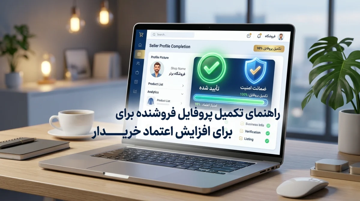 راهنمای تکمیل پروفایل فروشنده برای افزایش اعتماد خریدار