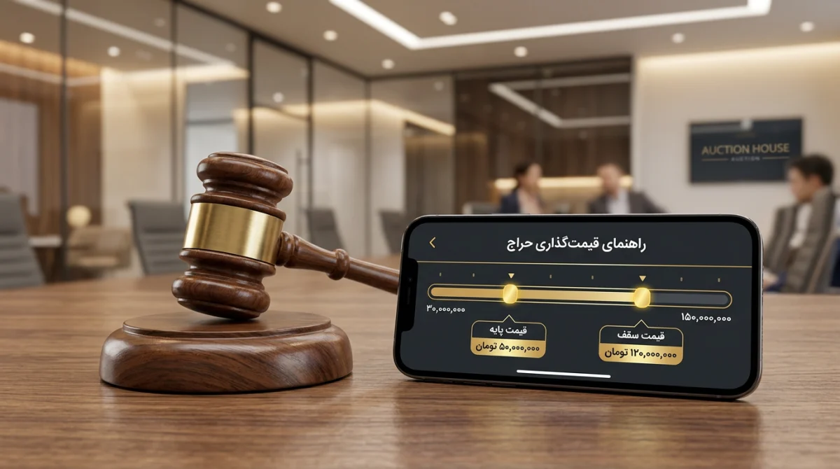 قیمت پایه و سقف در آگهیهای حراجی