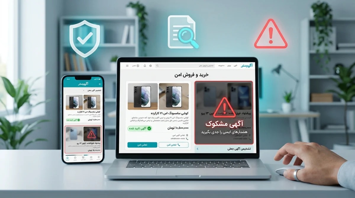 تشخیص آگهیهای جعلی در سایتهای درج آگهی؛ راهنمای کامل خریدار