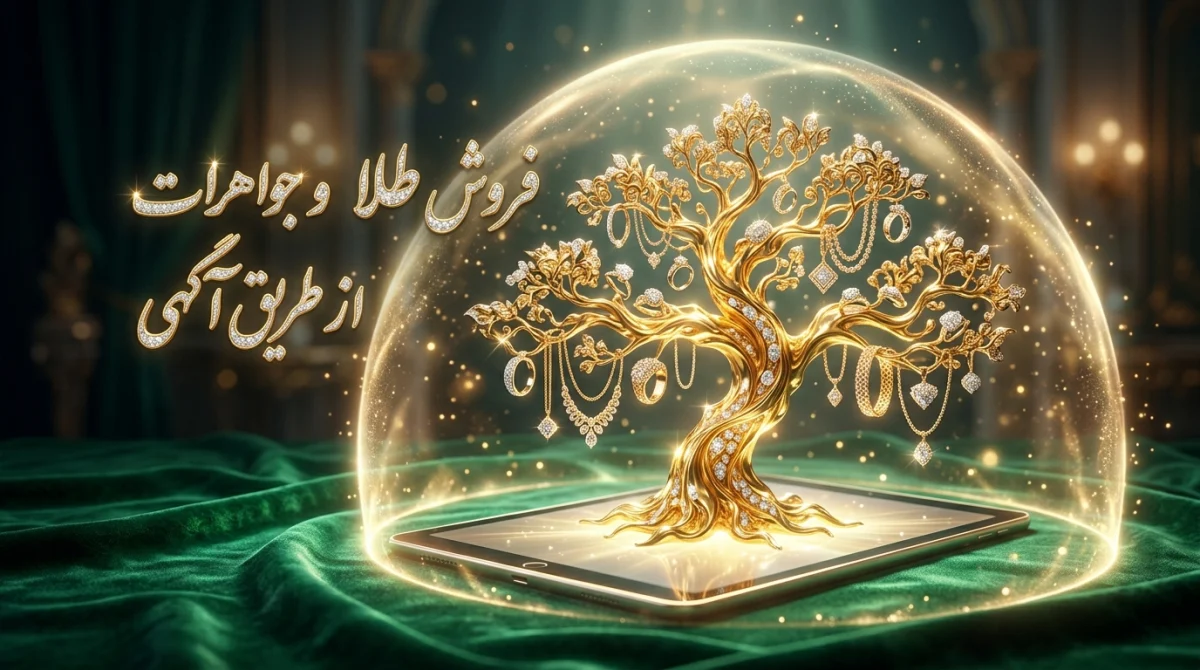 فروش طلا و جواهرات از طریق آگهی