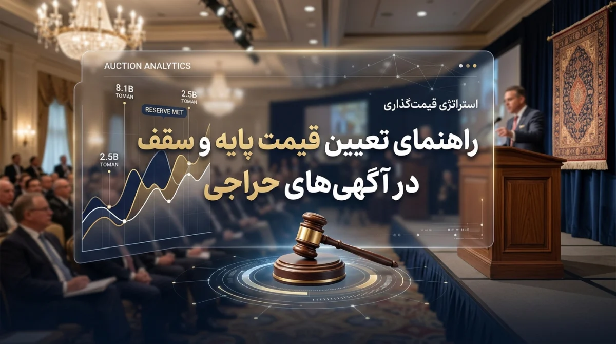 قیمت پایه و سقف در آگهیهای حراجی