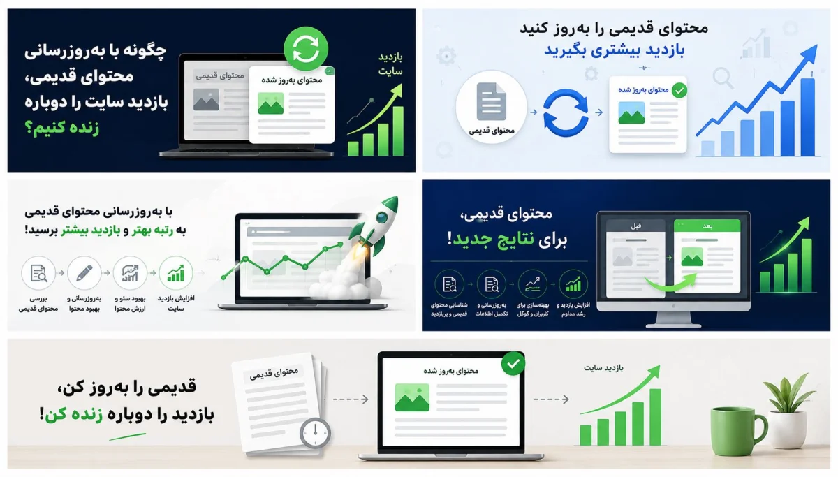چگونه بازدید سایت را دوباره زنده کنیم؟