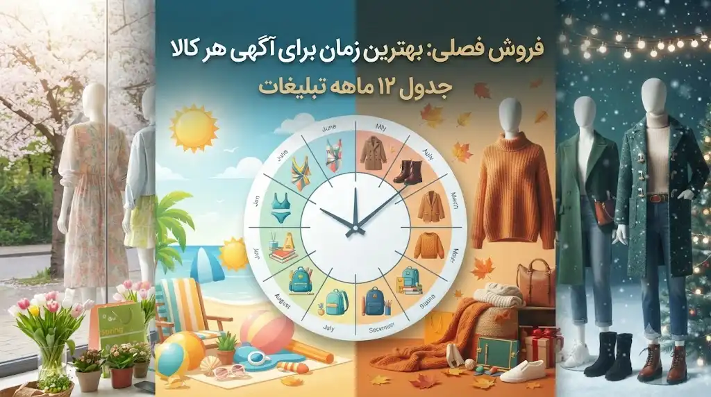 فروش فصلی؛ بهترین زمان برای ثبت آگهی هر کالا (جدول کامل ۱۲ ماهه)