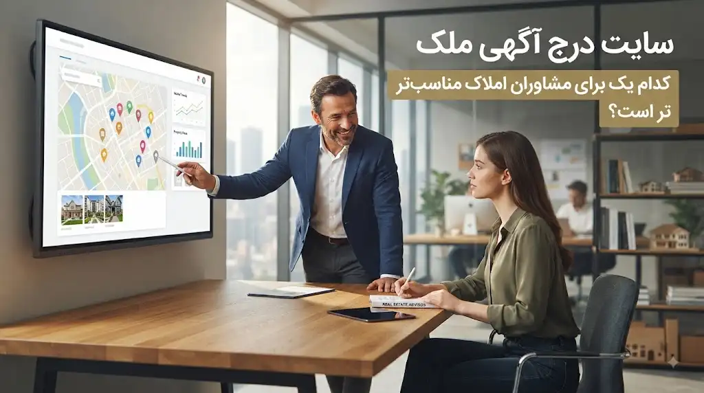 سایت درج آگهی ملک؛ کدام سایت برای مشاوران املاک مناسب‌تر است؟