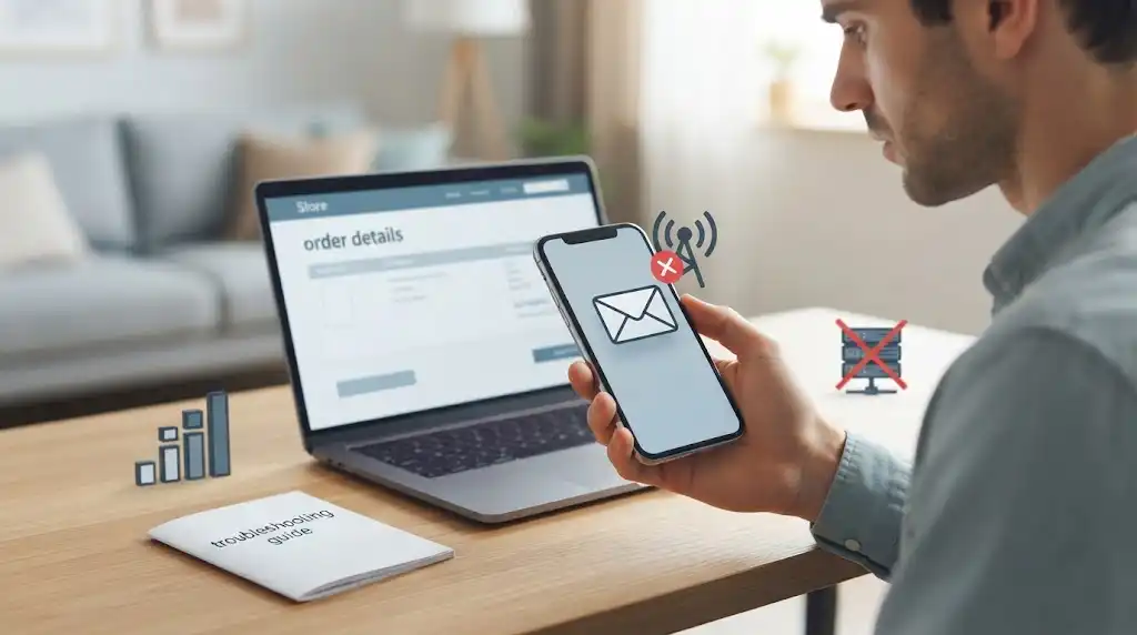عیبیابی مشکل عدم دریافت پیامک خریداران از طریق تنظیمات گوشی