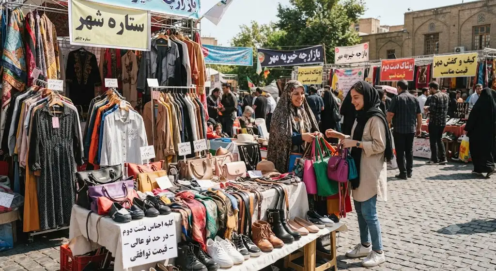 فروش آنلاین کیف و اکسسوری دست دوم