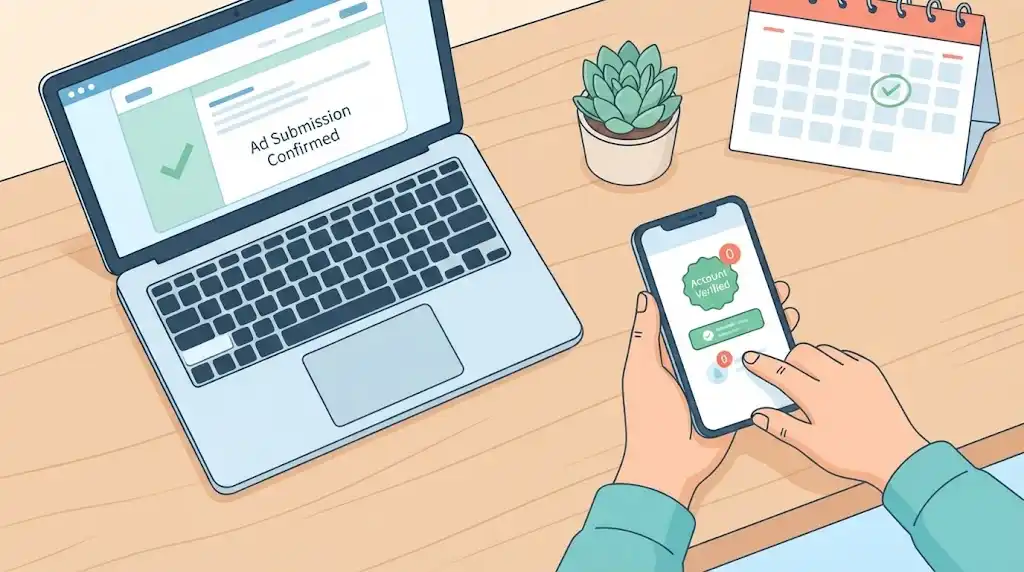 رعایت قوانین انتشار آگهی برای جلوگیری از محدودیت حساب