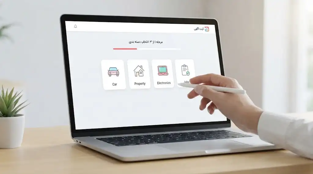 تجربه کاربری نسخه موبایل سایتهای درج آگهی