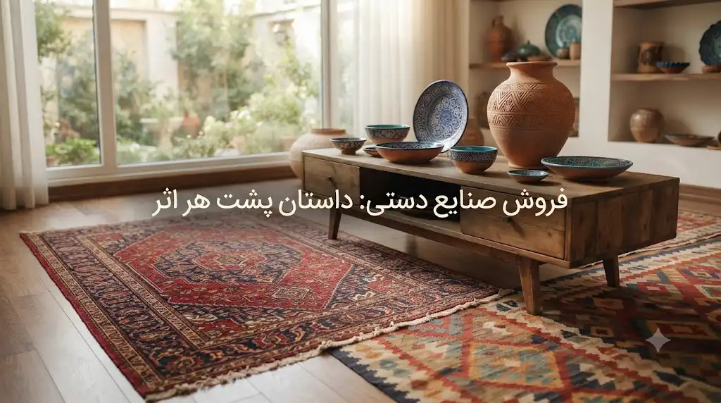 فروش صنایع دستی؛چگونه داستان پشت هر فرش،گلیم وسفال را به یک مزیت فروش تبدیل کنیم؟